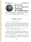 BULLETIN de la SOCIETE FRANCAISE de NUMISMATQUE. 1978, completo 10 fascicoli.. brossure ed. buono stato. contengono ottimi piccoli contributi di numis...