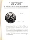 BERICHTE - 6 fascicoli n. 72-73-75-77-78-79.1972\1974. ill. piccoli contributi numisamtici di monetazione antica,medioevale e medaglistica. Ottimo sta...