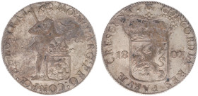 Koninkrijk Holland (Lodewijk Napoleon 1806-1810) - Zilveren Dukaat 1807 (Sch. 122 / R) - VF/XF - rare