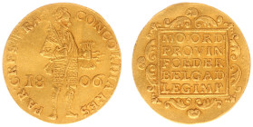 Koninkrijk Holland (Lodewijk Napoleon 1806-1810) - Gouden Dukaat 1806 - small digits (Sch. 118B / Delm. 1176A) - 3.41 gram - small traces of mounting ...