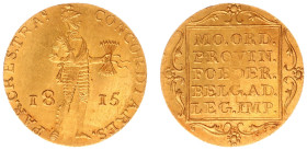 Koninkrijk NL Willem I als Soeverein-vorst (1813-1815) - Gouden Dukaat 1815 (Sch. 201) - XF