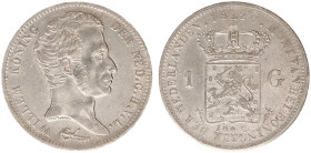 Koninkrijk NL Willem I (1815-1840) - 1 Gulden 1820 U (Sch. 260) - good VF