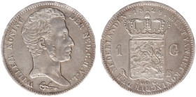 Koninkrijk NL Willem I (1815-1840) - 1 Gulden 1829 B (Sch. 271) - VF/XF
