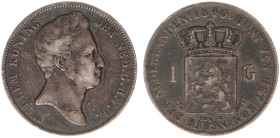 Koninkrijk NL Willem I (1815-1840) - 1 Gulden 1840 (Sch. 278) - VF