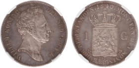 Koninkrijk NL Willem I (1815-1840) - 1 Gulden 1840 (Sch. 278) - NGC Proof 64 CAMEO