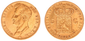 Koninkrijk NL Willem I (1815-1840) - 5 Gulden 1826 B (Sch. 197) - Gold - VF+
