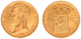 Koninkrijk NL Willem I (1815-1840) - 10 Gulden 1823 U (Sch. 178) - VF/XF