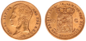 Koninkrijk NL Willem I (1815-1840) - 10 Gulden 1823 U (Sch. 178) - a.XF