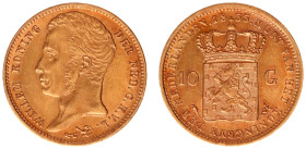 Koninkrijk NL Willem I (1815-1840) - 10 Gulden 1833 (Sch. 186) - a.XF