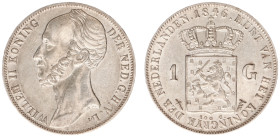 Koninkrijk NL Willem II (1840-1849) - 1 Gulden 1846 mm. sword (Sch. 524) - XF
