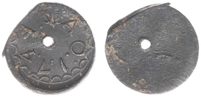 Verenigde Oost-Indische Compagnie (1602-1799) - Java - Pitje 1744 struck at Bata...