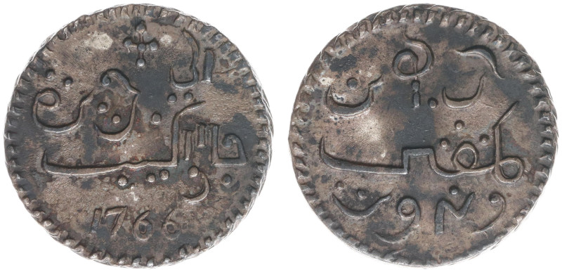 Verenigde Oost-Indische Compagnie (1602-1799) - Java - AR Java Rupee 1766 - mm. ...