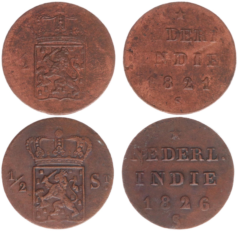 Nederlands-Indië - Nederlands-Indisch Gouvernement (1816-1949) - AE ½ St (6.48, ...