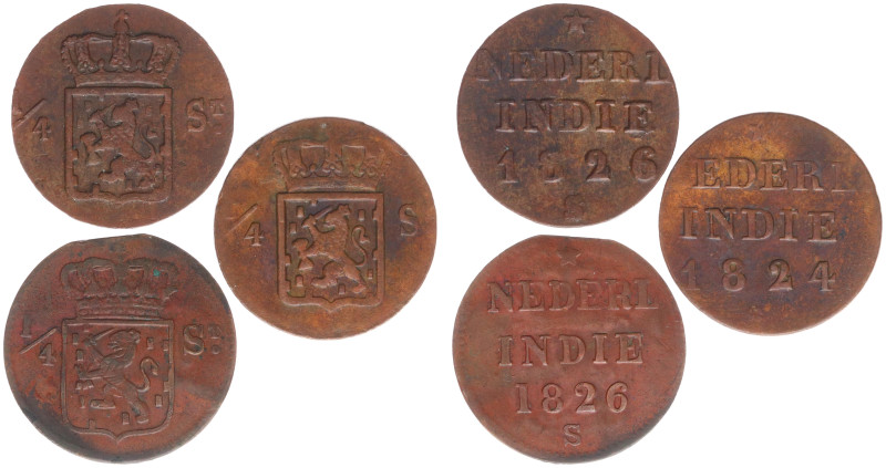 Nederlands-Indië - Nederlands-Indisch Gouvernement (1816-1949) - AE ¼ St. (2.96,...