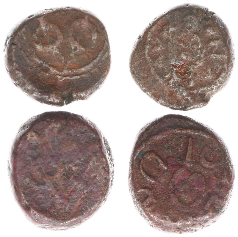 De VOC in Voor-Indië / VOC, Dutch India - Pulicat (Paliacate) - AE double kas (2...