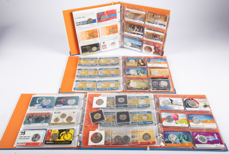 Coins Netherlands in albums: Euros - Collection coincards with coins and medals ...