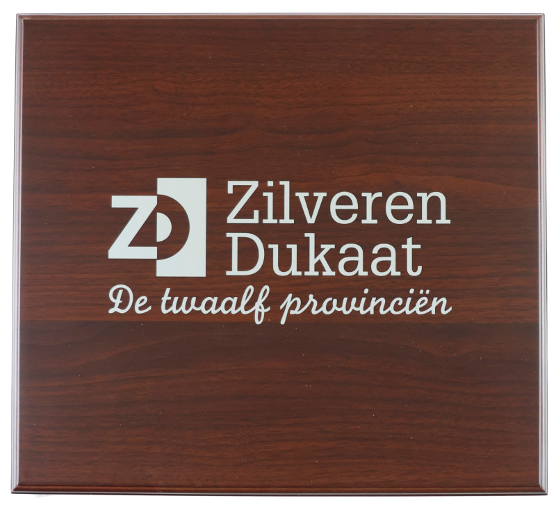 Coins Netherlands in boxes - Cassette with collection "De 12 Provinciën - Nieuwe...