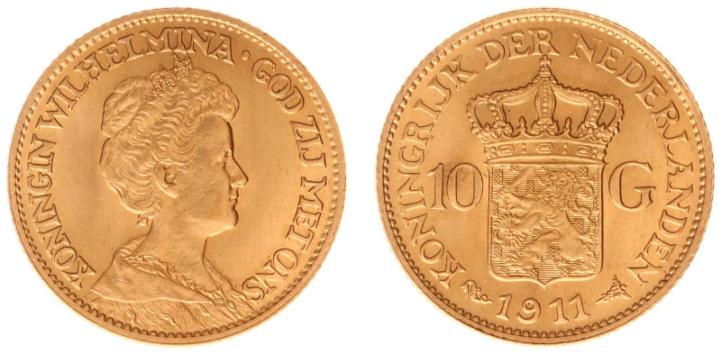 Gold coins - mail bid sale - Netherlands - Gouden Tientjes 1875-1933 - 10 Gulden...