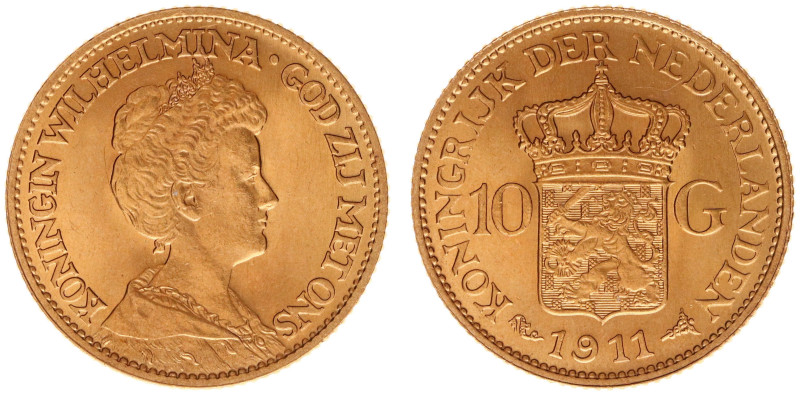 Gold coins - mail bid sale - Netherlands - Gouden Tientjes 1875-1933 - 10 Gulden...