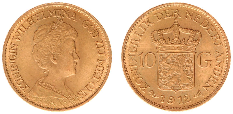 Gold coins - mail bid sale - Netherlands - Gouden Tientjes 1875-1933 - 10 Gulden...