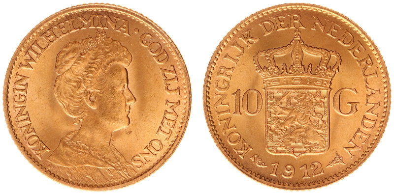 Gold coins - mail bid sale - Netherlands - Gouden Tientjes 1875-1933 - 10 Gulden...