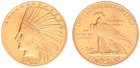 Gold medals - mail bid sale - Miscellaneous - Medal USA '10 Dollars 1933' - Gold 16.74 g. .750 - XF