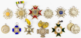 Medals in boxes - Miscellaneous - Brazil - Interesting collection of prize medals from shooting clubs of German immigrants in South Brazil; 13 medals,...