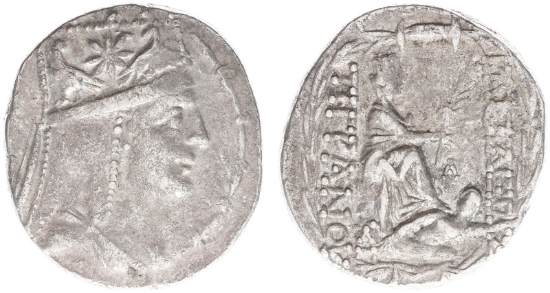 The East - Kings of Armenia - Tigranes II (95-56 BC) - AR Tetradrachm (15.59 g.)...