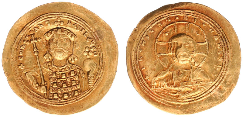 Byzantine Coinage - Constantine IX Monomachus (1042-1055) - AV Histamenon Nomism...