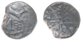 Hertogdom Brabant - Emissies met uitsluitend stedelijke symbolen (1210-1280) - Denier au Lion Leuven ND (DW 153 / Vanhoudt G 114) - 0.48 gram - Obv. R...