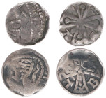 Hertogdom Brabant - Henri II / Henri III (1235-1248-1261) - Denier au Lion ND (after 1235) Leuven (DW 62 / Vanhoudt G 40) - 0.58 gram - Obv. Rampant l...
