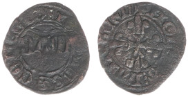 Graafschap Namen - Jan III (1418-1429) - Dubbele mijt ND, Namen (Chalon 197-200 / Vanhoudt G2311) – 1.25 gram – Obv. NAM in field + IO(HAN)NES : COMES...