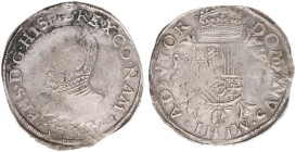 Graafschap Namen - Philips II (1555-1598) - Philipsdaalder 1592 mm. Briquet (Vanhoudt 362 / vGH 210-13b / Delm. 44 R2) - 34.08 gram - a.VF - very rare