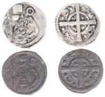 Graafschap Vlaanderen - Emissies met uitsluitend lokale symbolen 12e/13e eeuw - Maille ND (1220-1223) Aalst (Vanhoudt G2384 / Ghyssens 301-305) – 0.41...