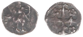 Graafschap Vlaanderen - Emissies met uitsluitend lokale symbolen 12e/13e eeuw - Maille ND (1259-1320) Brugge (Vanhoudt G2399 / Ghyssens 430-437) – 0.4...