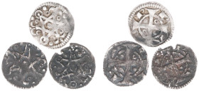 Graafschap Vlaanderen - Emissies met uitsluitend lokale symbolen 12e/13e eeuw - Maille ND (1180-1220) Ieper (Vanhoudt G2427 / Ghyssens 2100-2101, 2106...