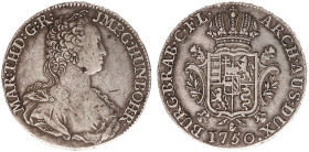 Oostenrijkse Nederlanden - Maria Theresia (1740-1780) - Dukaton 1750 Antwerpen (Vanhoudt 813 / Delm. 375 / Dav. 1280) - VF