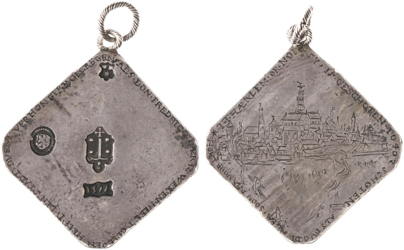 Hollandse Steden - Haarlem - Siege coinage - Haarlem - 1 Daalder or 32 Stuivers ...