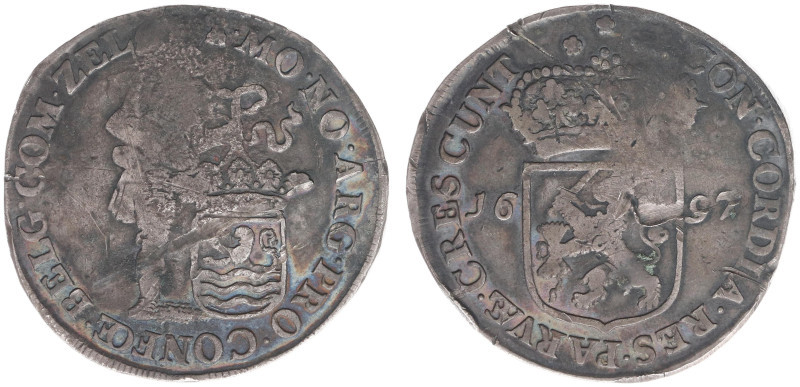 Zeeland Provincie (1580-1795) - Zilveren Dukaat 1697 (Delm. 976 / CNM 2.49.50 / ...