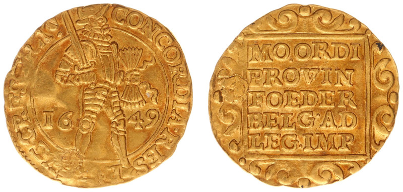 Utrecht Provincie (1581-1795) - Gouden Dukaat 1649 (CNM 2.43.44 / HPM Ut 24 / De...