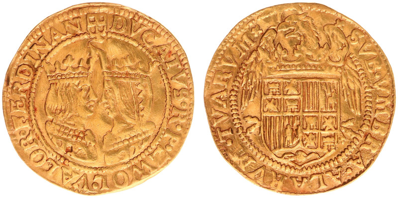 Overijsselse Steden - Zwolle - Dubbele Gouden Dukaat ND (ca. 1600) Spanish type,...