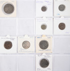 Dutch Provincial in albums - Small collection Dutch Provincial coinage among which Bezemstuiver 1765 Groningen, Wapenstuiver 1735 Holland, X Stuiver 1...