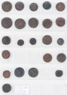 Dutch Provincial in albums - Small lot copper coinage Spanish Netherlands among which Korte Karel V, 6 + 12 Mijten 1581/82, etc. + Liards Philips II, ...