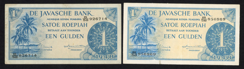 Banknotes Netherlands Oversea - Nederlands-Indië - 1 Gulden 1948 (P. 98 / PLNI31...