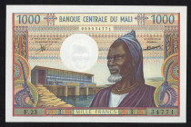 World Banknotes - Mali - 1000 Francs ND (1970-84) sign. 6 (P. 13c) - UNC.