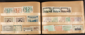 Banknotes world in albums - Austria - Album with collection of ca. 580 Austrian emergency/necessity notes in overall UNC conditions.