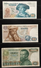 Banknotes world in albums - Belgium - Album banknotes Belgium among which 100 Francs 1928, 100 Francs 1943, 5000 Francs 1977 (P. 137), etc. - Total ap...
