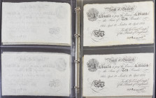 Banknotes world in albums - England - 10 Pounds 1934-36 London 'Operation Bernhard' forgery produced by prisoners in a German concentration camp (P. 3...