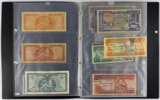 Banknotes world in albums - Ethiopia - Nice collection Ethiopia in black booklet aw Pick: 28-29-33-40-49-50-51-52 etc..