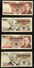 Banknotes world in albums - Poland - Album with collection banknotes Poland 1920-2009 among which 1 Million and 2 Million Zlotych 1991-1993 (P. 157-15...